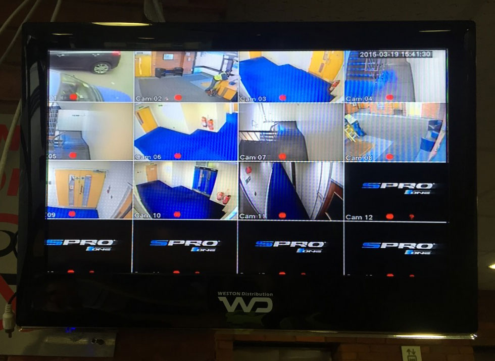 CCTV Screens by L.E.A.F services