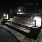 Outdoor lighting installation by Kent Electrical and Fire